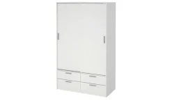 Schiebetürenschrank 2-türig Lewes | Weiß | Höffner