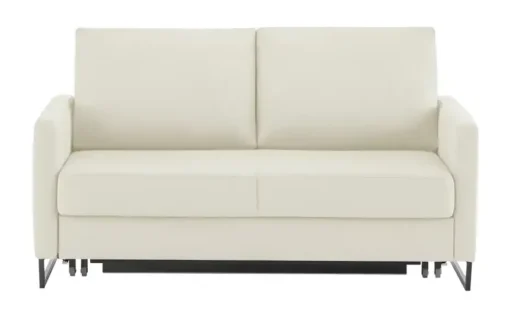 Schlafsofa aus Flachgewebe Fürth | Beige | Höffner