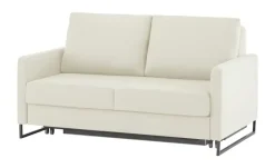 Schlafsofa aus Flachgewebe Fürth | Beige | Höffner