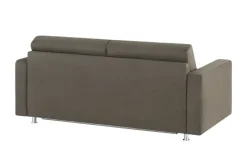 Schlafsofa aus Mikrofaser München | Braun | Höffner