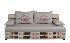 Schlafsofa Denny | Beige, Braun, Rot, Grundfunktion