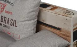 Schlafsofa Denny | Beige, Braun, Rot, Grundfunktion