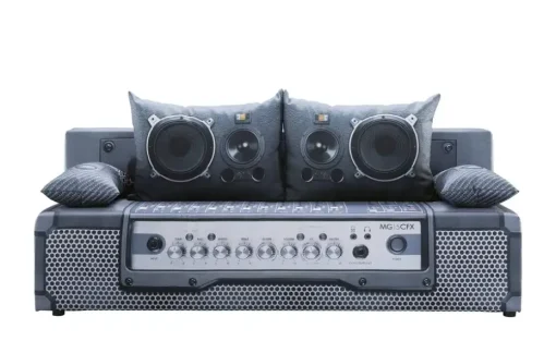 Schlafsofa Denny Premium | Grau, Schwarz, Weiß, Erweiterte Funktion