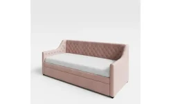 Schlafsofa Hayle | Rosa | Möbel Höffner