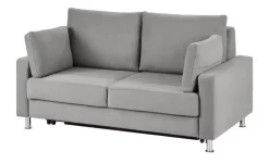 Schlafsofa Mikrofaser Fürth | 120 cm, Hellgrau