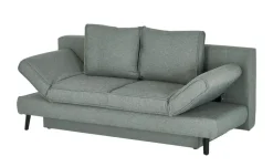 Schlafsofa mit Bettkasten Sidney | Grau, Mikrofaser