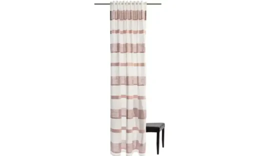 Schlaufenschal | Rosa, Weiß | Möbel Höffner