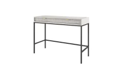 Schminktisch Nova | Grau, Schwarz, Goldfarben | Höffner