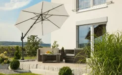 Schneider Schirme Ampelschirm Rhodos Eco Twist | Natur