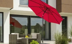 Schneider Schirme Sonnenschirm Ø 260 cm Harlem | Rot