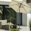 Schneider Schirme Sonnenschirm Ø 220 cm Bilbao | Natur