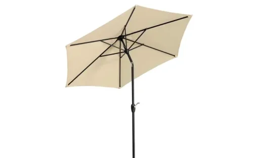 Schneider Schirme Sonnenschirm Ø 220 cm Bilbao | Natur