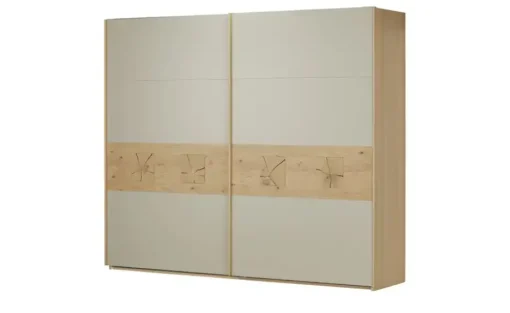 SCHÖNER WOHNEN Kollektion Schwebetürenschrank Multiline | ohne Passepartoutrahmen und Beleuchtung