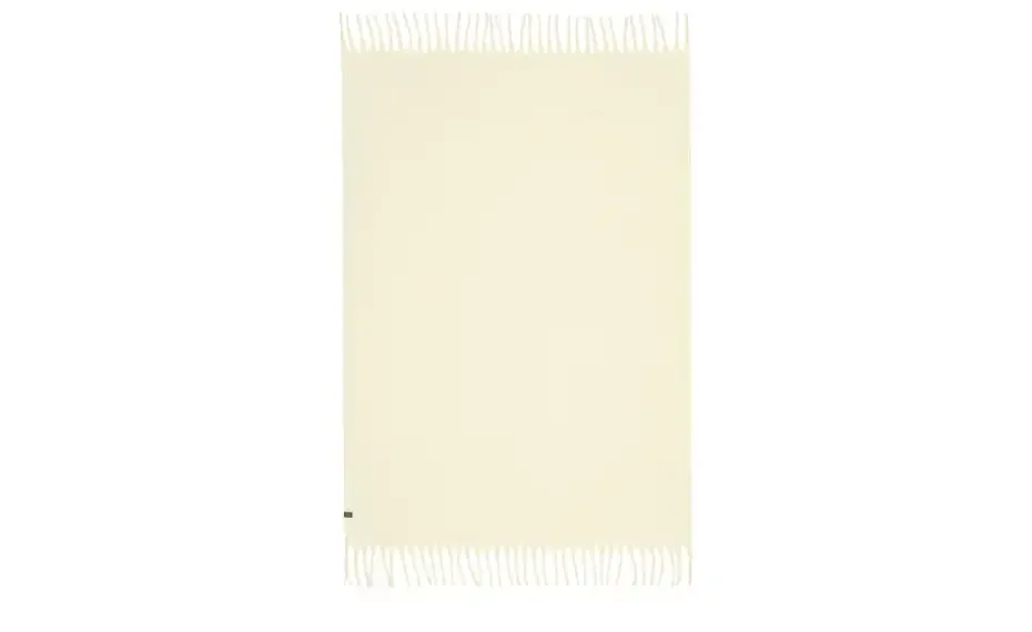 SCHÖNER WOHNEN Kollektion Wohndecke Plenty | Offwhite