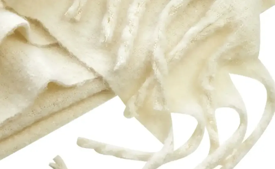 SCHÖNER WOHNEN Kollektion Wohndecke Plenty | Offwhite