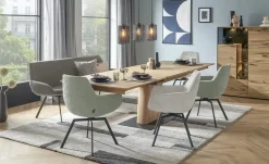 SCHÖNER WOHNEN Kollektion Armlehnenstuhl Cosy | Hellgrau