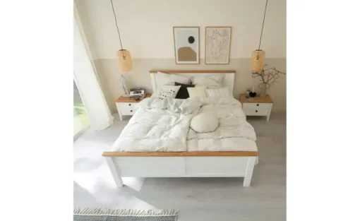 SCHÖNER WOHNEN Kollektion Bettwäsche-Set Herbarium | Beige, 135x200 cm, 80x80 cm
