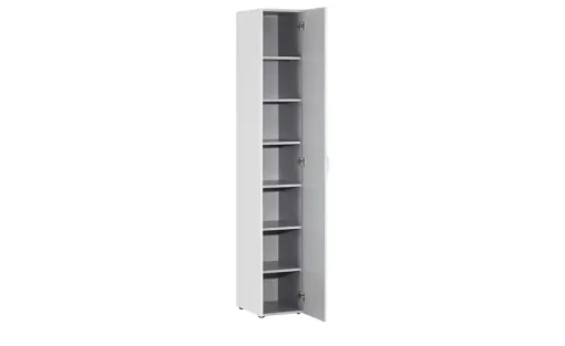 Schrank, 1-türig | 30 cm, Weiß | Möbel Höffner