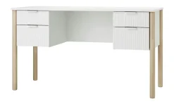 Schreibtisch Miloo | Weiß | Möbel Höffner