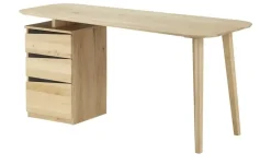Schreibtisch Treene Neu | Wildeiche | Möbel Höffner