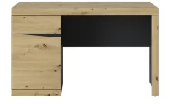 Schreibtisch Turino Neo | Eiche Artisan (Nachbildung), Anthrazit