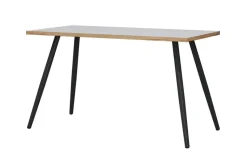 Schreibtisch Vadar | 50 cm, Gestell: schwarz | Höffner