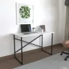 Schreibtisch Vadar | Weiß | Möbel Höffner