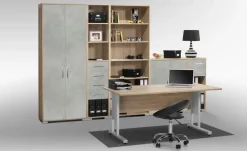 Schreibtischplatte System I | 120 cm, Eiche Sonoma (Nachbildung)