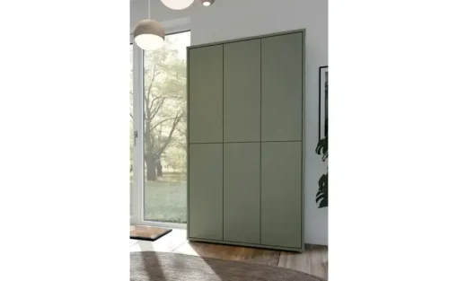 Schuh- und Mehrzweckschrank Bolognano | Salbeigrün