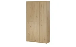Schuh- und Mehrzweckschrank Bolognano | Asteiche (Nachbildung)