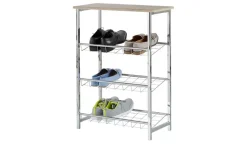 Schuhregal Alanus I | Deckplatte: Sonoma Eiche (Nachbildung)