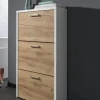 Schuhschrank Anfo | Weiß, Eiche (Nachbildung) | Höffner