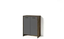 Schuhschrank Ben | Dunkelbraun | Möbel Höffner