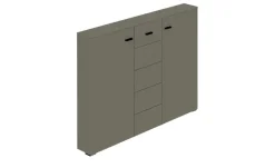 Schuhschrank  Capri  | Grau | Möbel Höffner