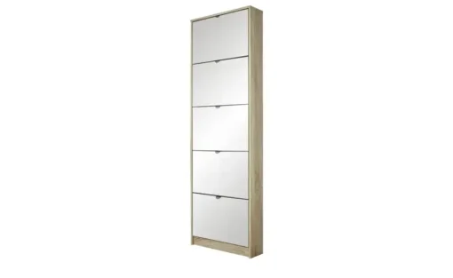 Schuhschrank  Dervio | Eiche sägerau (Nachbildung), Eiche Sonoma (Nachbildung)