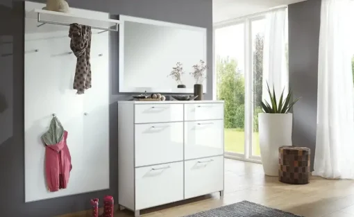 Schuhschrank Duna | Weiß | Möbel Höffner