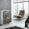 Schuhschrank Graphit Puzzle | Möbel Höffner
