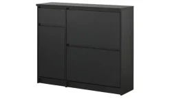 Schuhschrank Nardo | Schwarz | Möbel Höffner