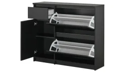 Schuhschrank Nardo | Schwarz | Möbel Höffner