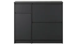 Schuhschrank Nardo | Schwarz | Möbel Höffner
