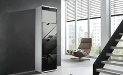 Schuhschrank Schwarz Puzzle | Möbel Höffner