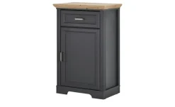 Schuhschrank Varese | Graphit, matt, Asteiche (Nachbildung)