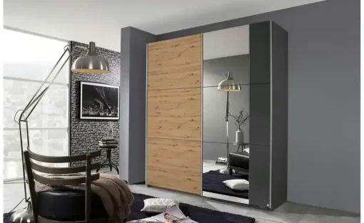 Schwebetürenschrank Acton | 175 cm | Möbel Höffner