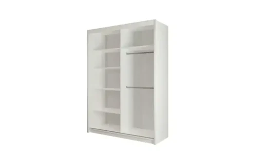 Schwebetürenschrank grün Tiara | 150 cm | Möbel Höffner