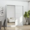 Schwebetürenschrank 2-türig Bodmin | Weiß | Höffner