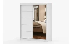 Schwebetürenschrank 2-türig Bodmin | Weiß | Höffner
