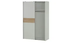 Schwebetürenschrank, 2-türig Luton | 125 cm, Bauchbinde