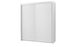 Schwebetürenschrank 2-türig Regent | 151 cm, Weiß