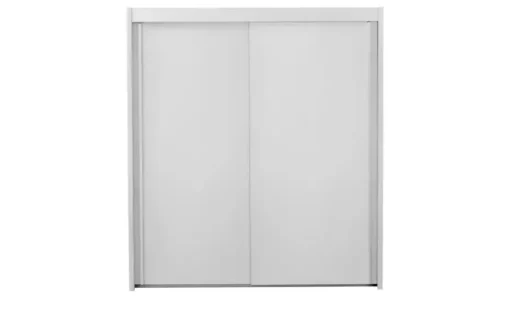 Schwebetürenschrank 2-türig Regent | 151 cm, Weiß