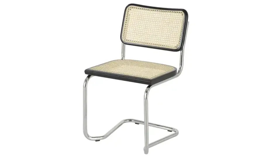 Schwingstuhl Marvin | ohne, silberfarben, verchromt